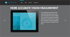 Desktop Screenshot of eyequity-app.com
